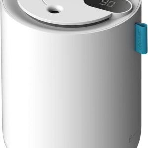 Alternative view of Cecotec Humidificador difusor de aromas sem cabos PureAroma 500 Cordless. 5000 mAh, 3 modos de funcionamento, saída dupla, depósito de 500 ml, com bateria e ecrã, aromaterapia