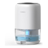CONOPU Desumidificador 1000 ml, desumidificadores de humidade, desligamento automático e luz LED colorida, portátil e ultra silencioso, quarto, casa de banho, armário, branco