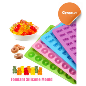 Moldes de silicone para Gomas 5 Peças Sortidas