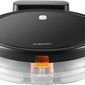 Alternative view of Xiaomi Robot Vacuum E5 Robot com função de aspiração e esfrega em um preto
