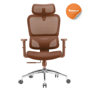 Cadeira de secretária ergonómica SIHOO M56C Castanho