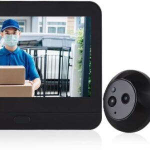 Campainha Wi-Fi com Câmara e Ecrã 4,3”