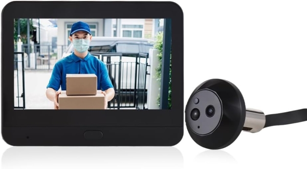 Campainha Wi-Fi com Câmara e Ecrã 4,3”