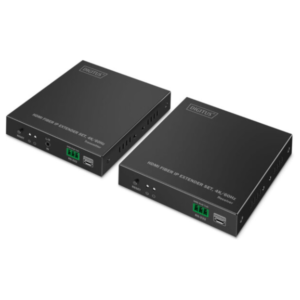 Extensor HDMI DIGITUS 4K por fibra ótica